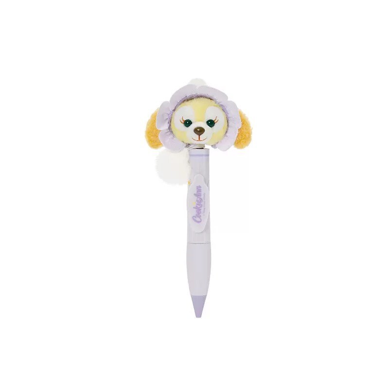 達菲 Duffy 與好友們 點點的時光系列 可琦安 餅乾 CookieAnn 絨毛大頭 搖頭 圓珠筆 -上海迪士尼樂園