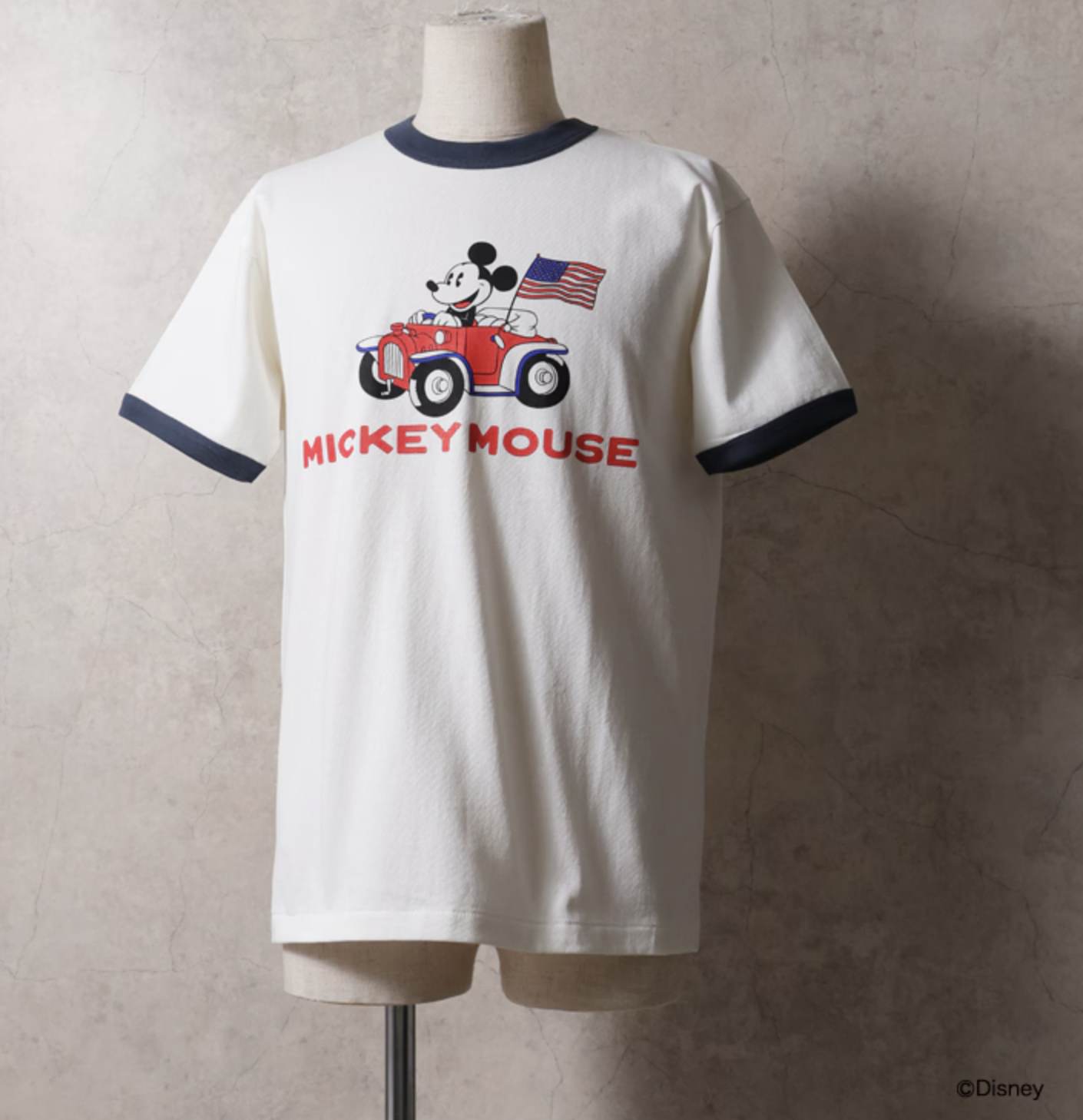 HOUSTON MICKEY MOUSE PT S/S RINGER TEE