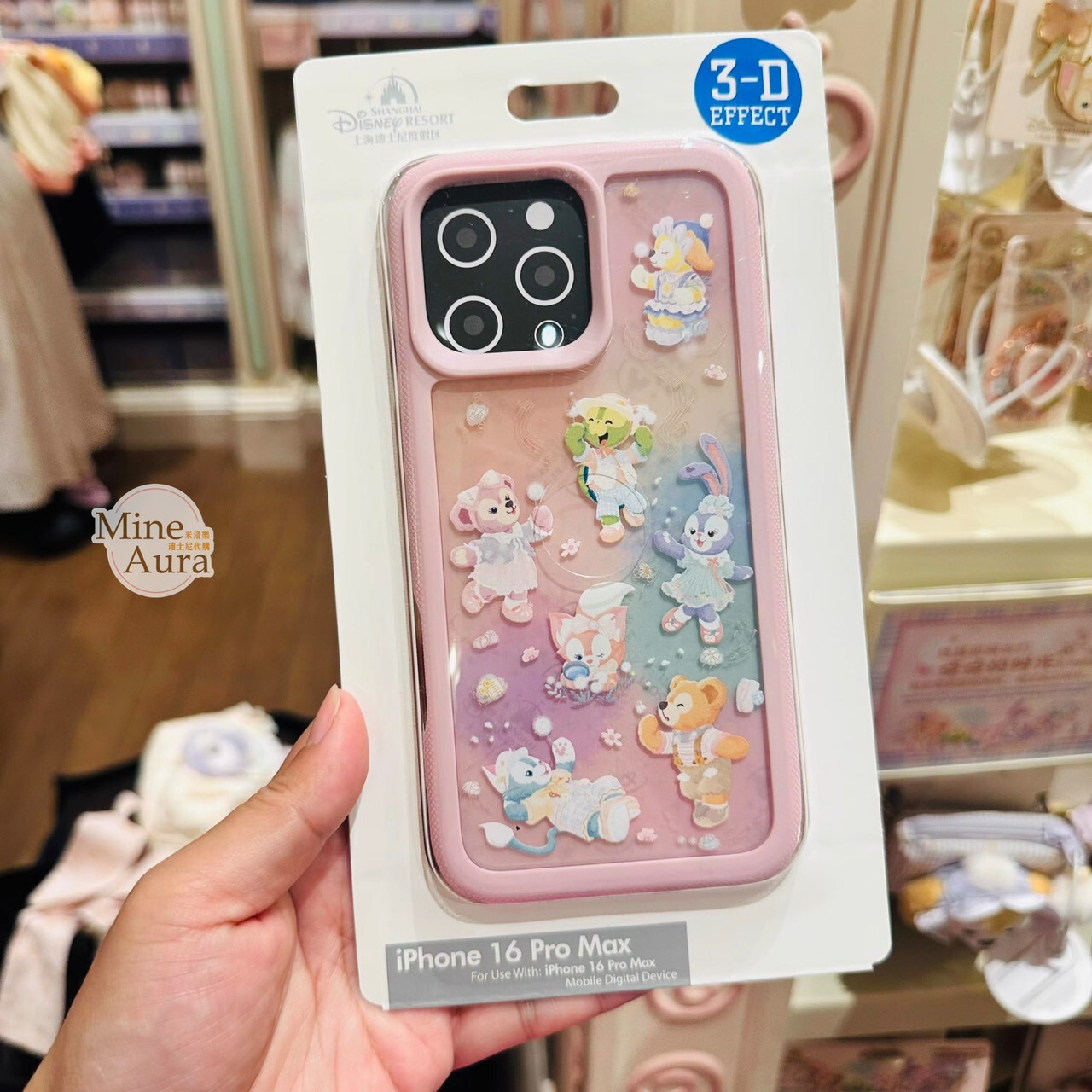 達菲 Duffy 與好友們 點點的時光系列 圖案 iphone 系列 手機殼 保護套 -上海迪士尼樂園