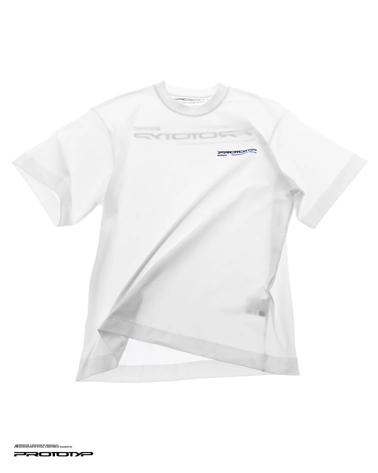PROTOTYP｜PTP-26S-GT-003 - SONIC Logo Shirt (White)