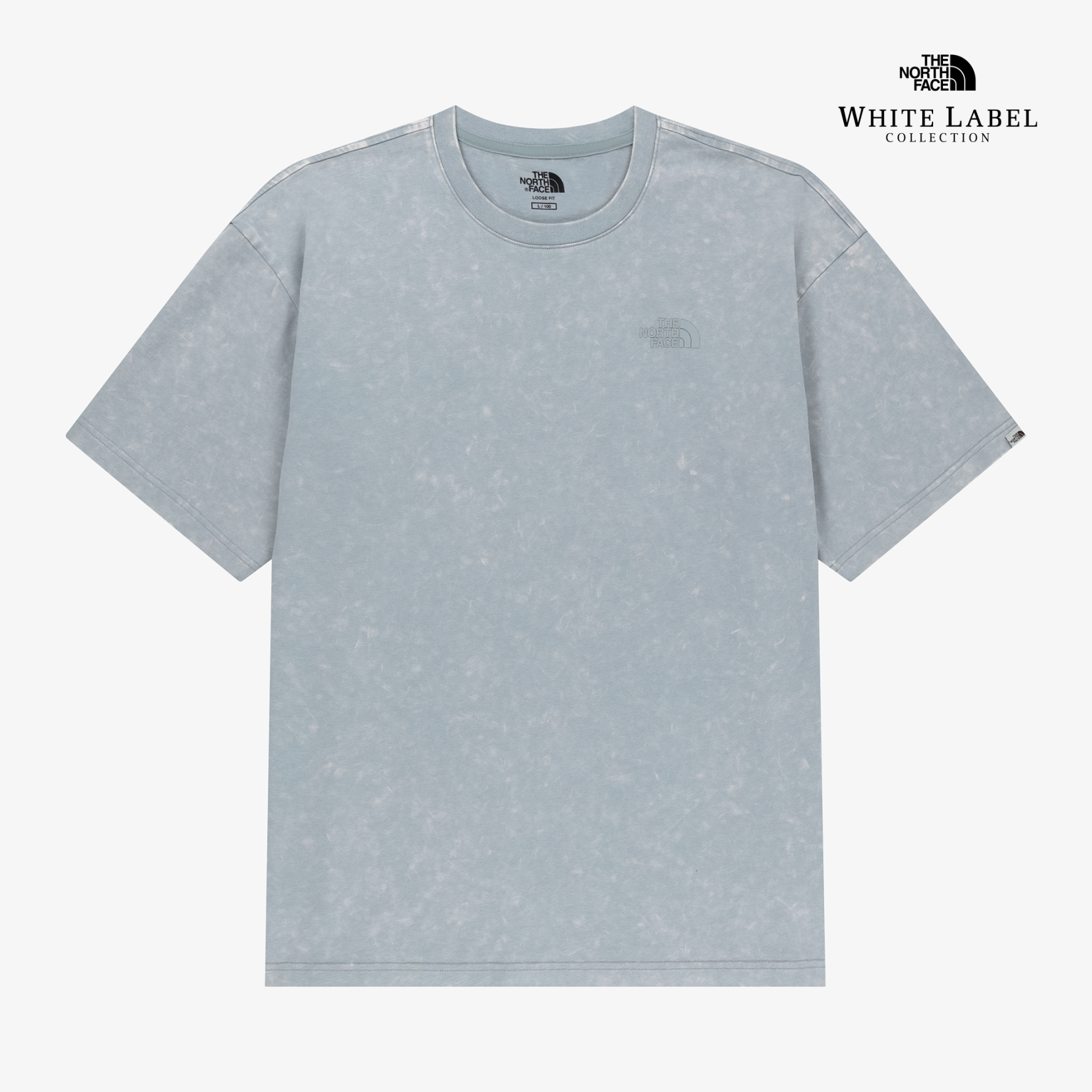 【現貨】The North Face OVEREDGE Tee  暈染水洗膠印logo短tee NT7US17
