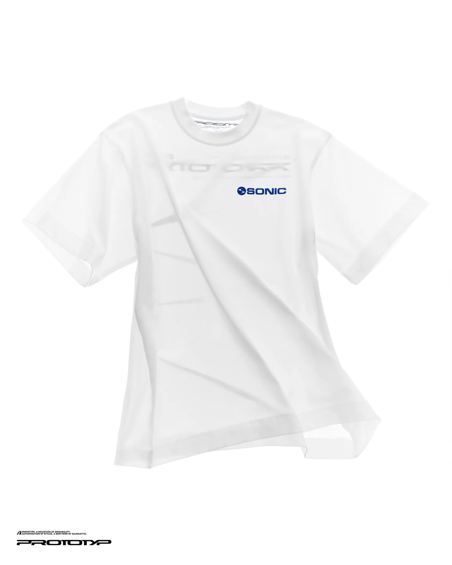 PROTOTYP｜PTP-26S-GT-002 - SONIC Resonance Shirt (White)