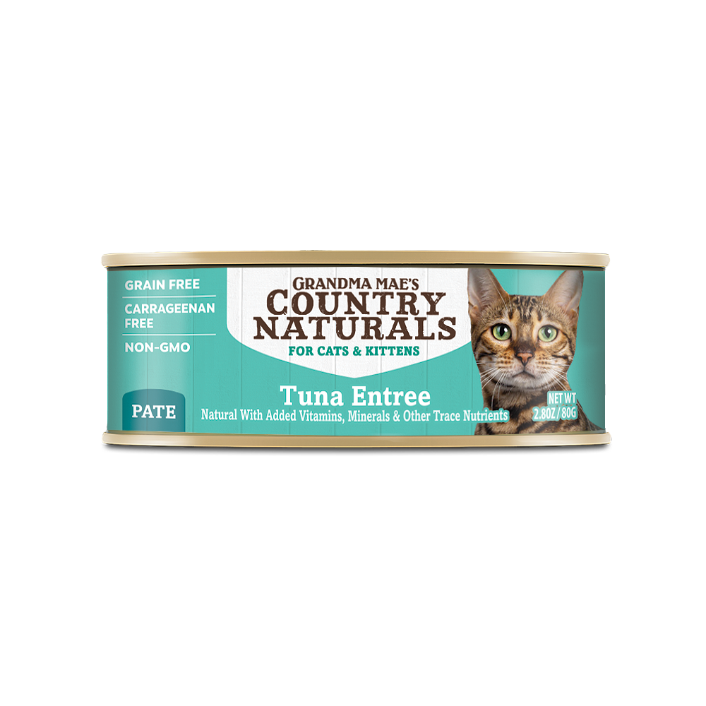 Country Naturals 無穀物肉泥貓罐頭| 吞拿魚| 80g
