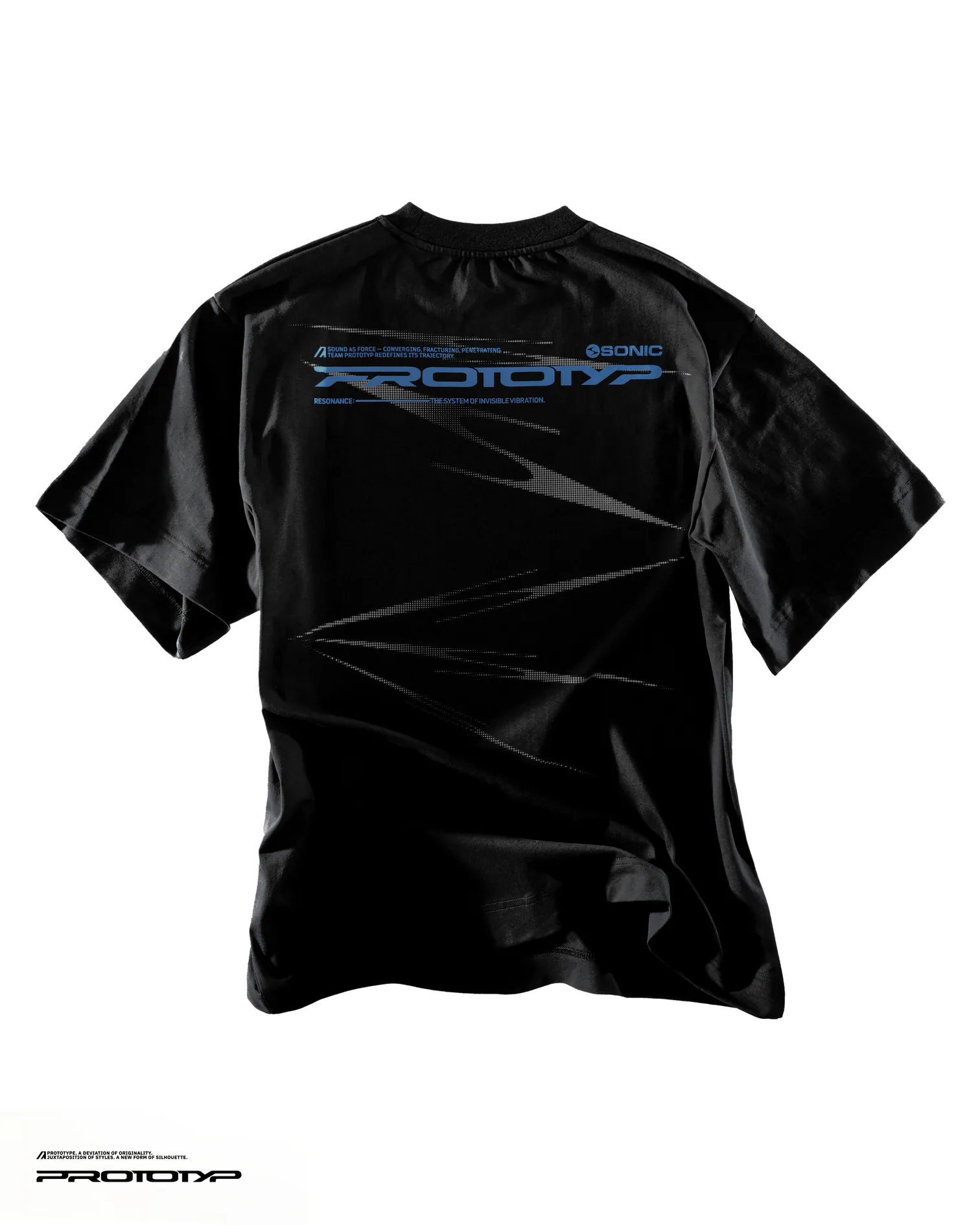 PROTOTYP｜PTP-26S-GT-002 - SONIC Resonance Shirt (Black)