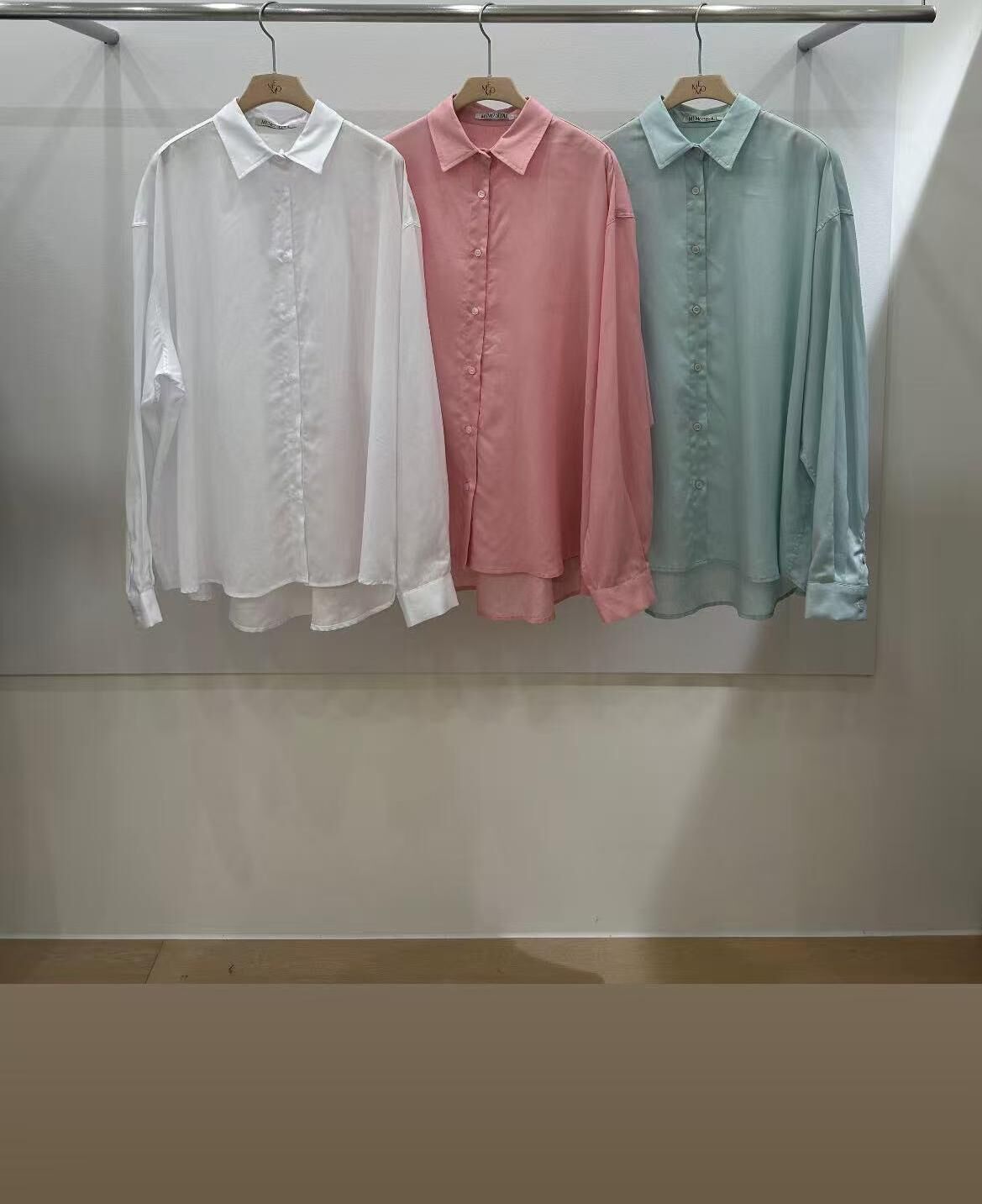 MM6209 絲綢感夏日防曬恤衫