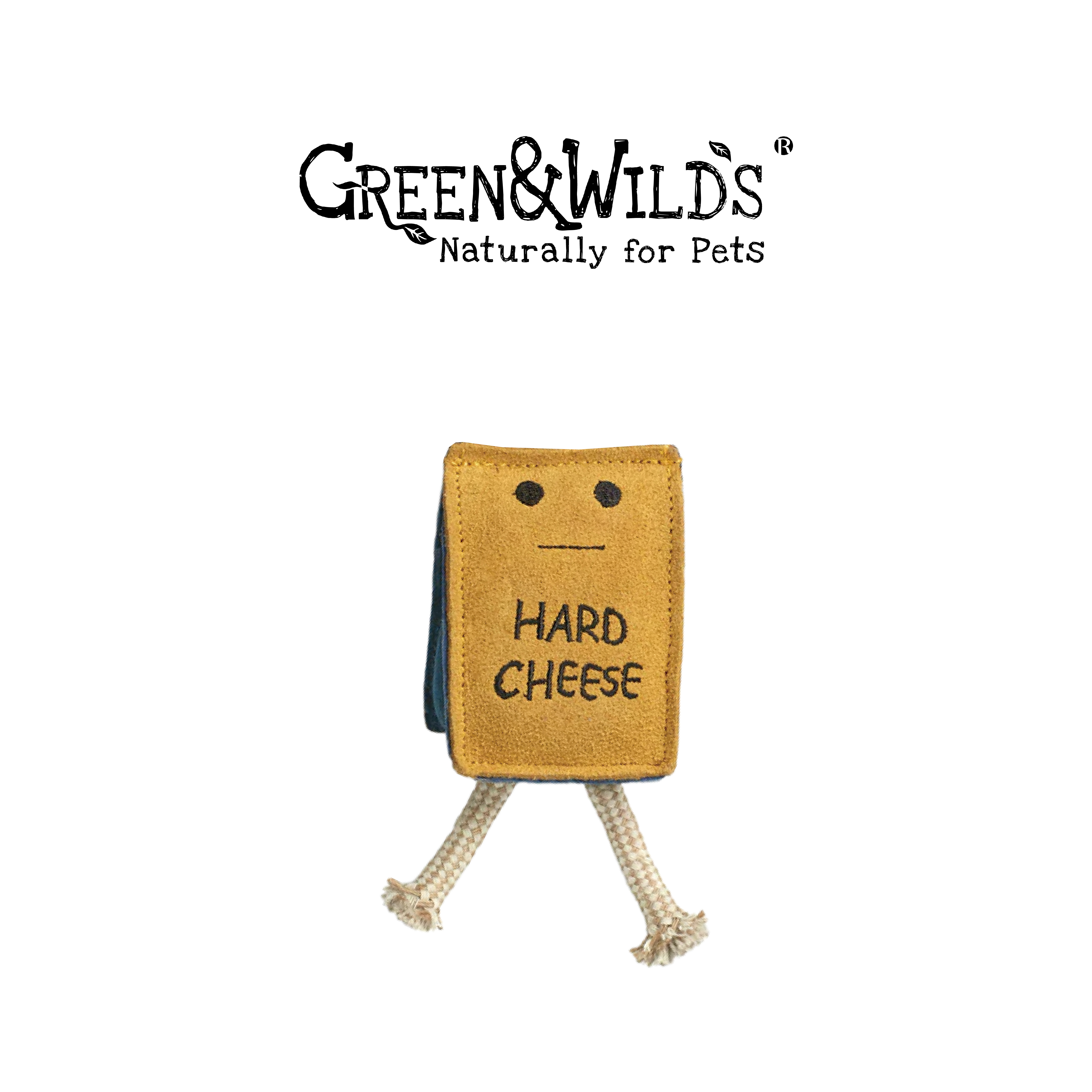 硬起司 - 天然犬用啃咬玩具｜英國 GREEN & WILDS
