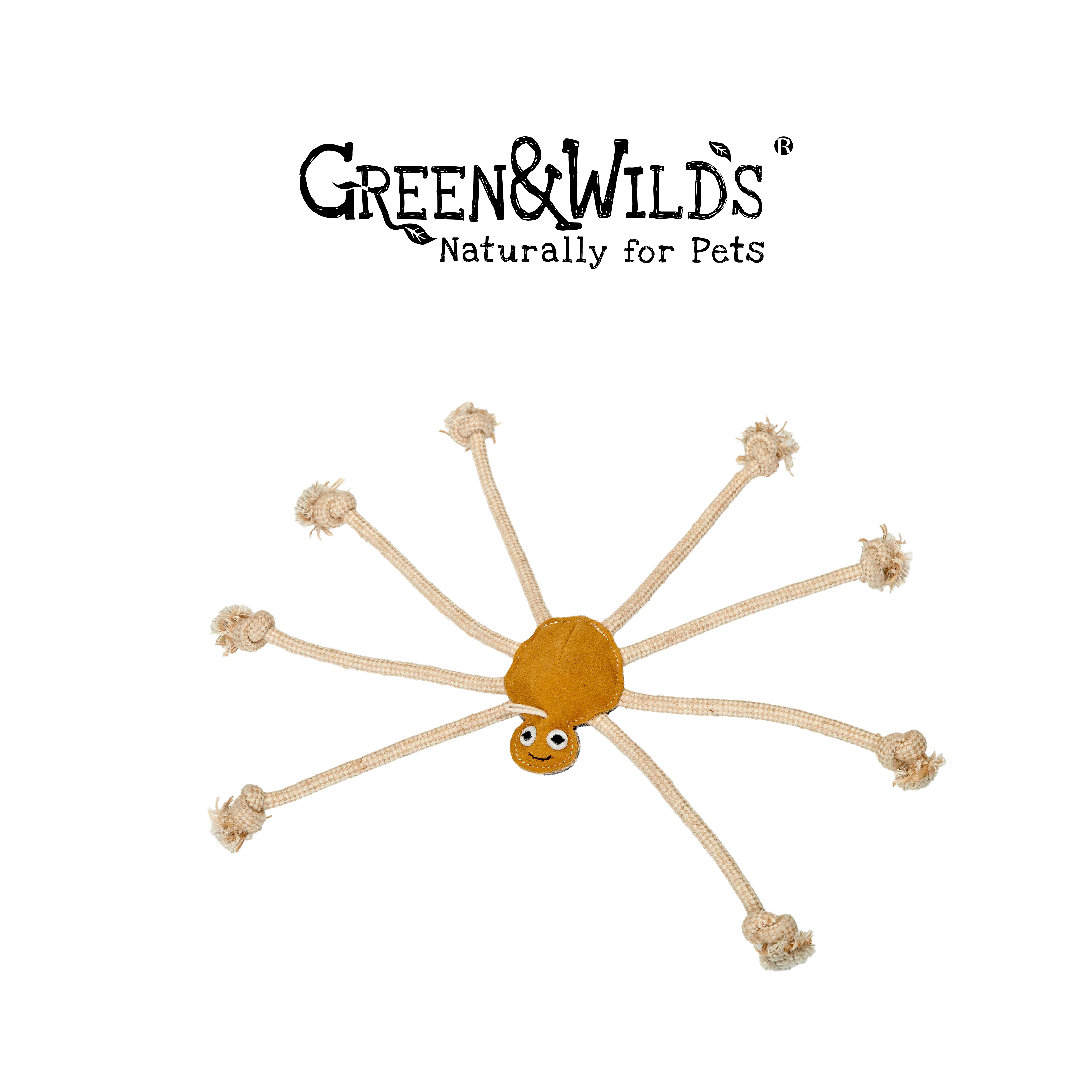 長腿莉莉 - 天然犬用啃咬玩具｜英國 GREEN & WILDS