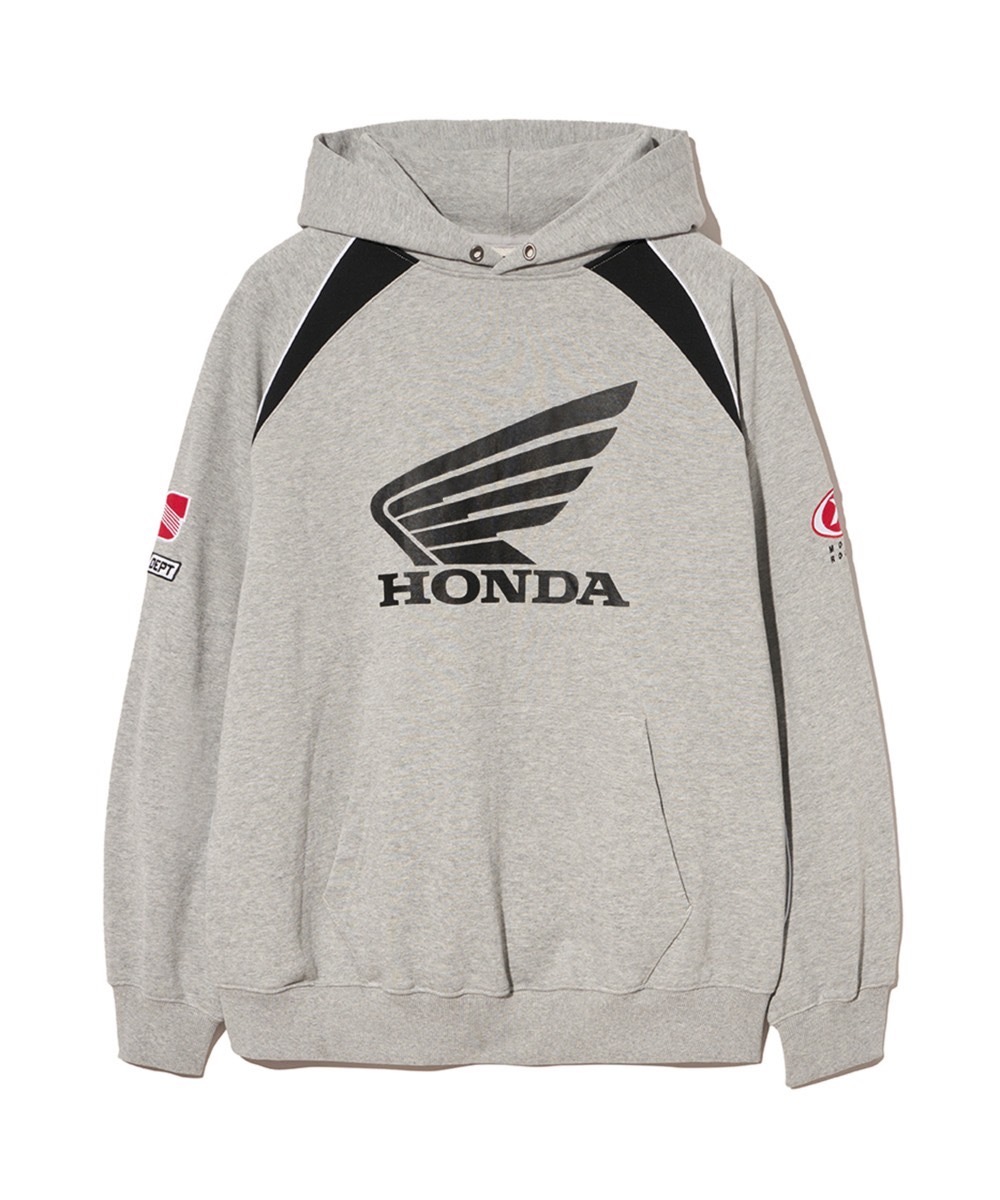 Honda麻灰連帽衫