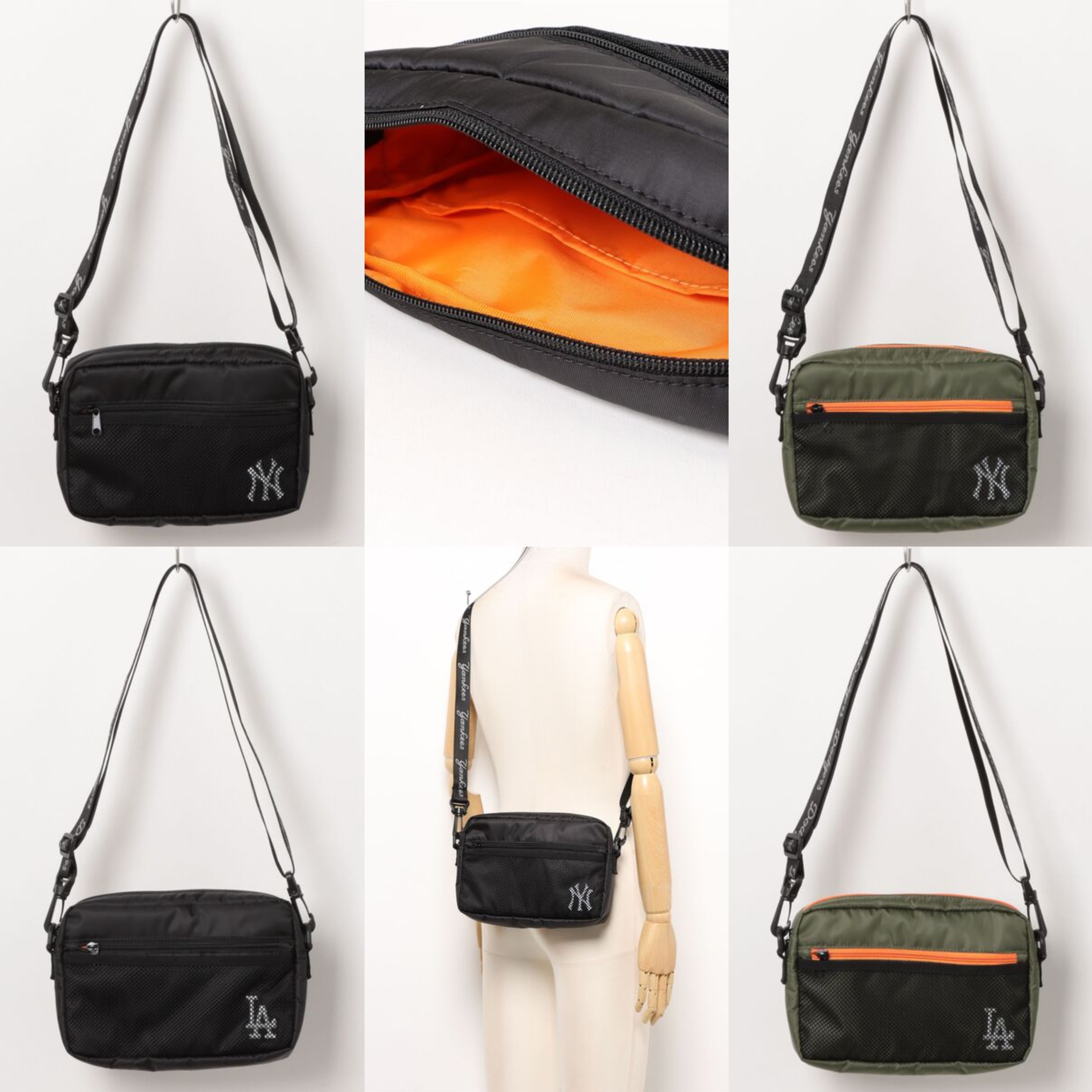 JP MLB SHOULDER BAG(孭帶有串字LOGO)