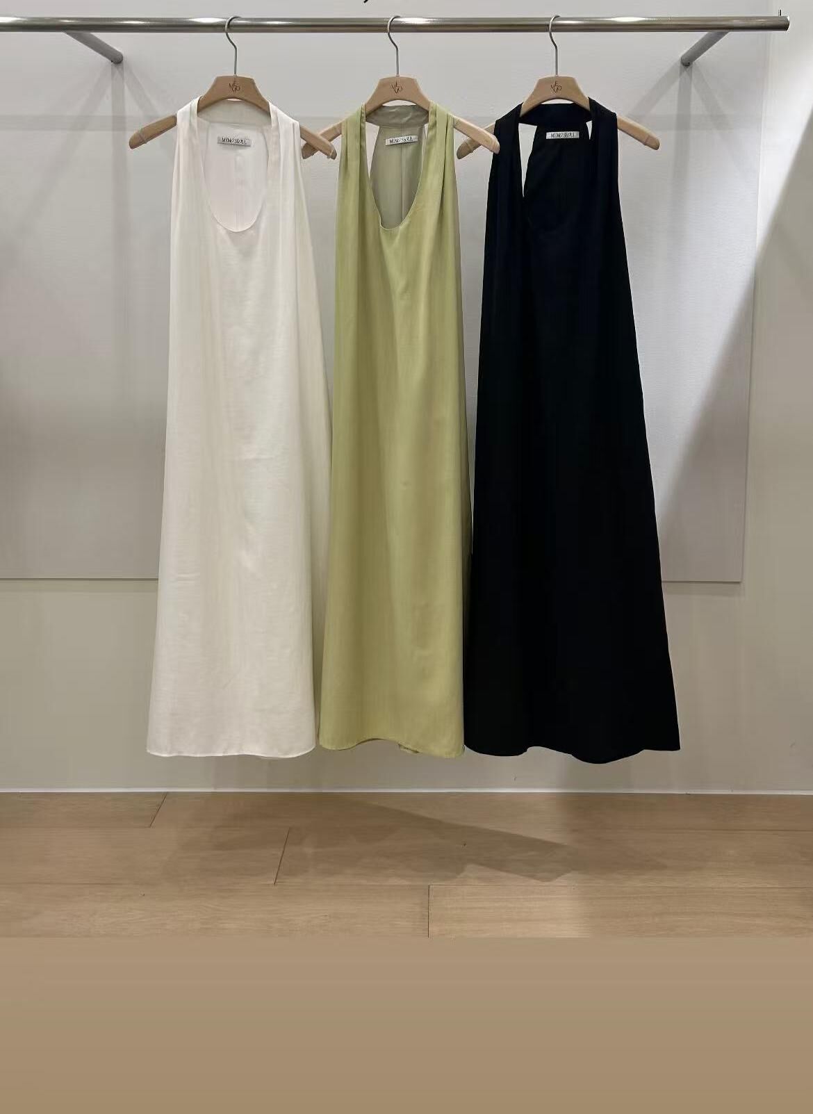 MM6217 歐美高級感大領連身裙
