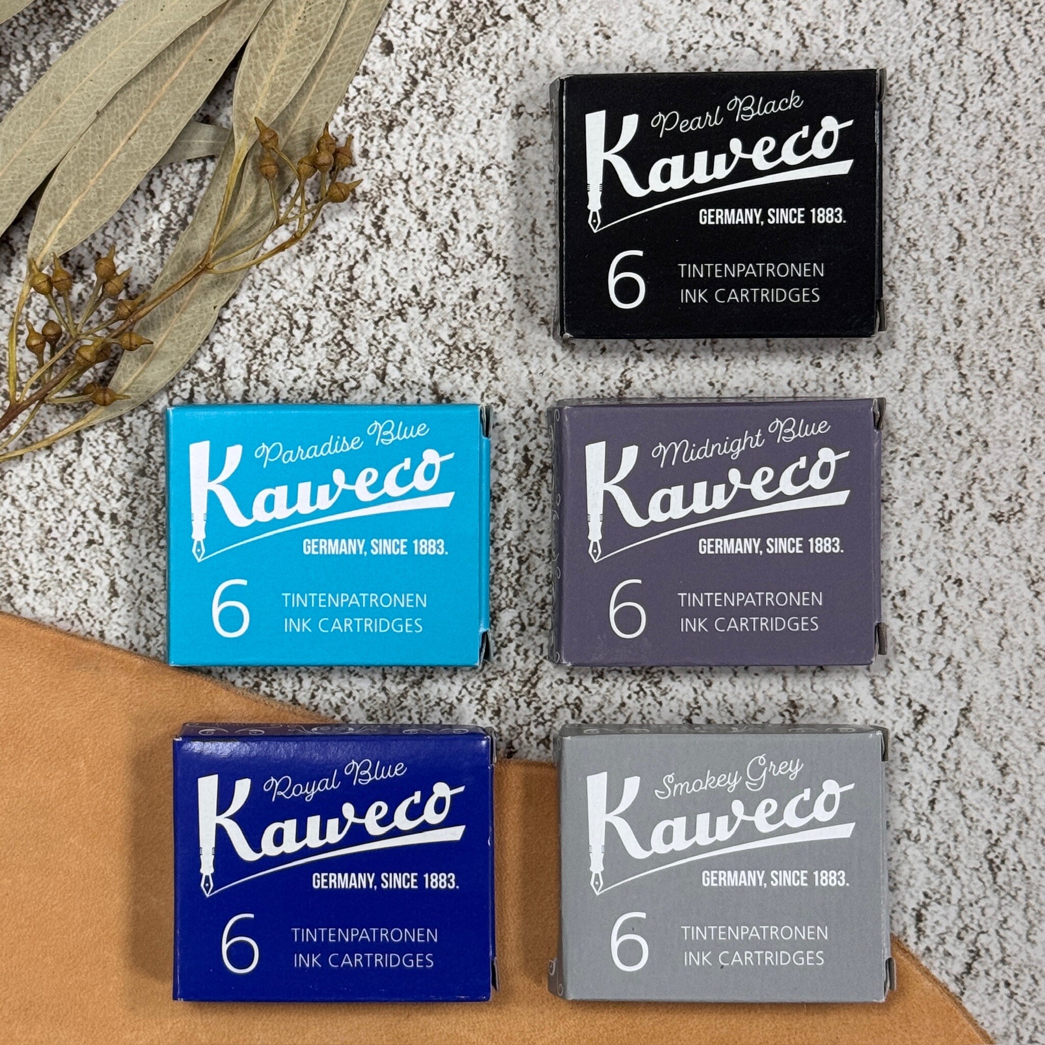 德國 Kaweco ｜ 歐規卡式墨水 六支裝