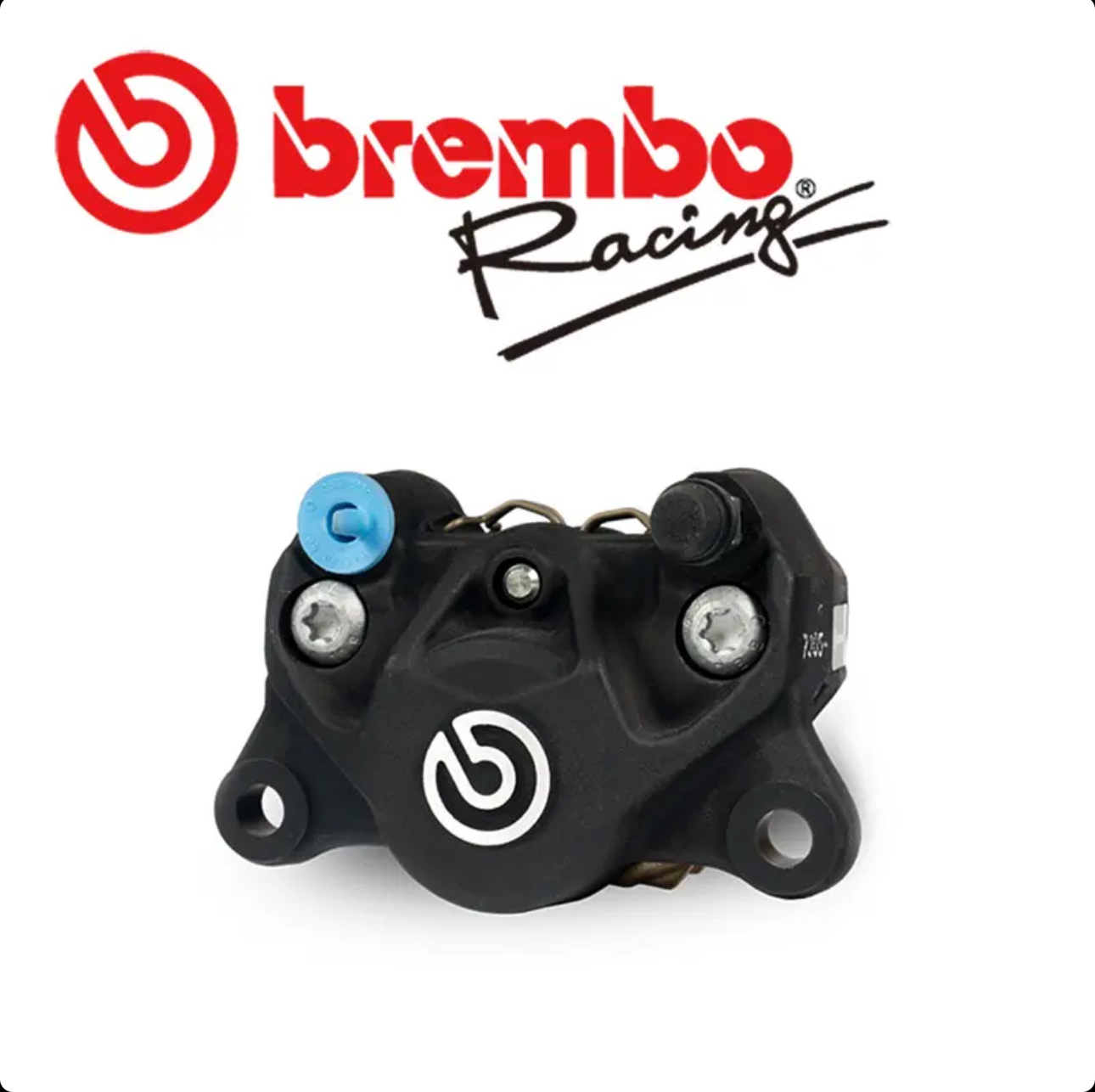 【 BREMBO 】鑄造對二卡鉗 大螃蟹 黑底銀