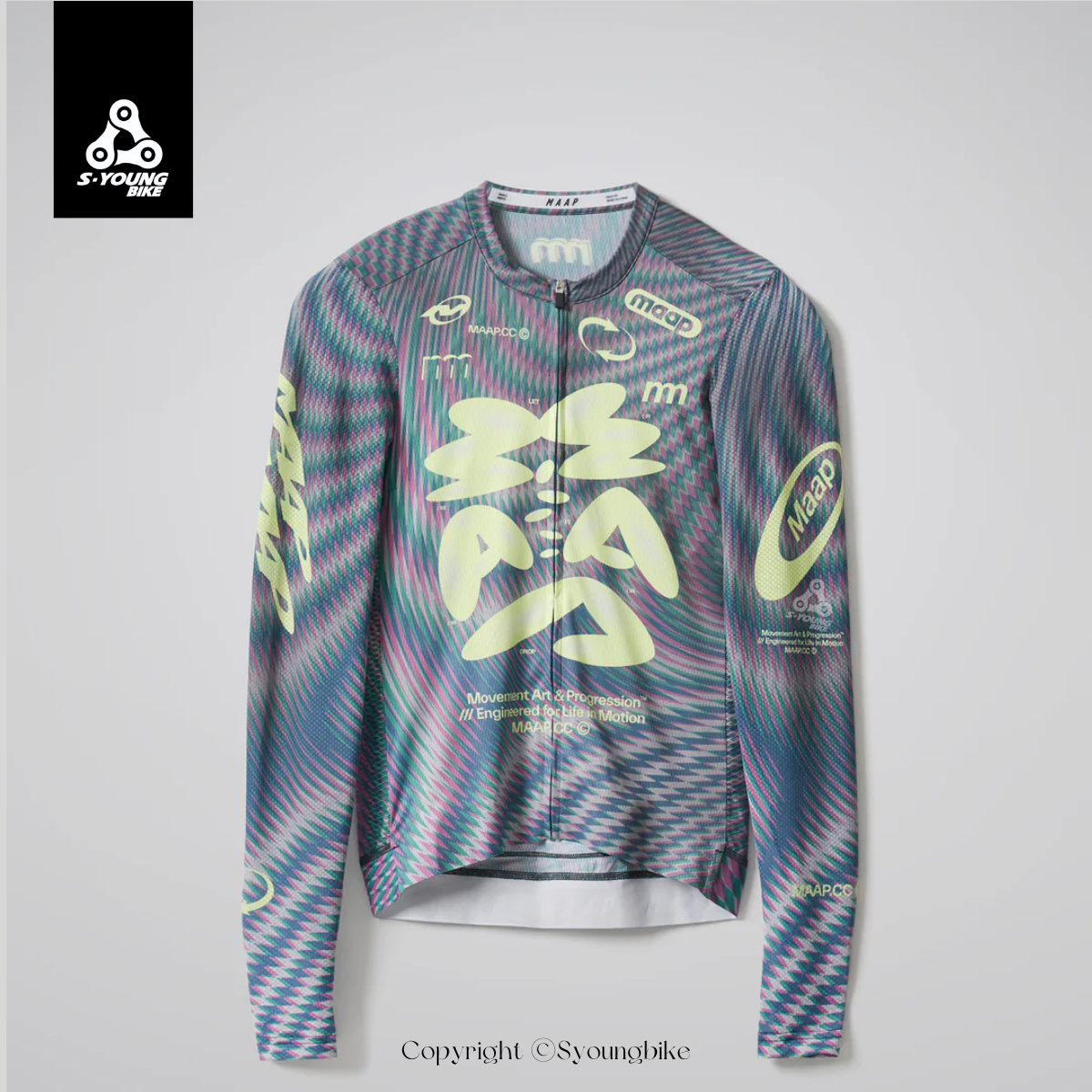 【MAAP】Spectrum Pro Air LS Jersey 3.0 男長袖車衣 /  Hologram