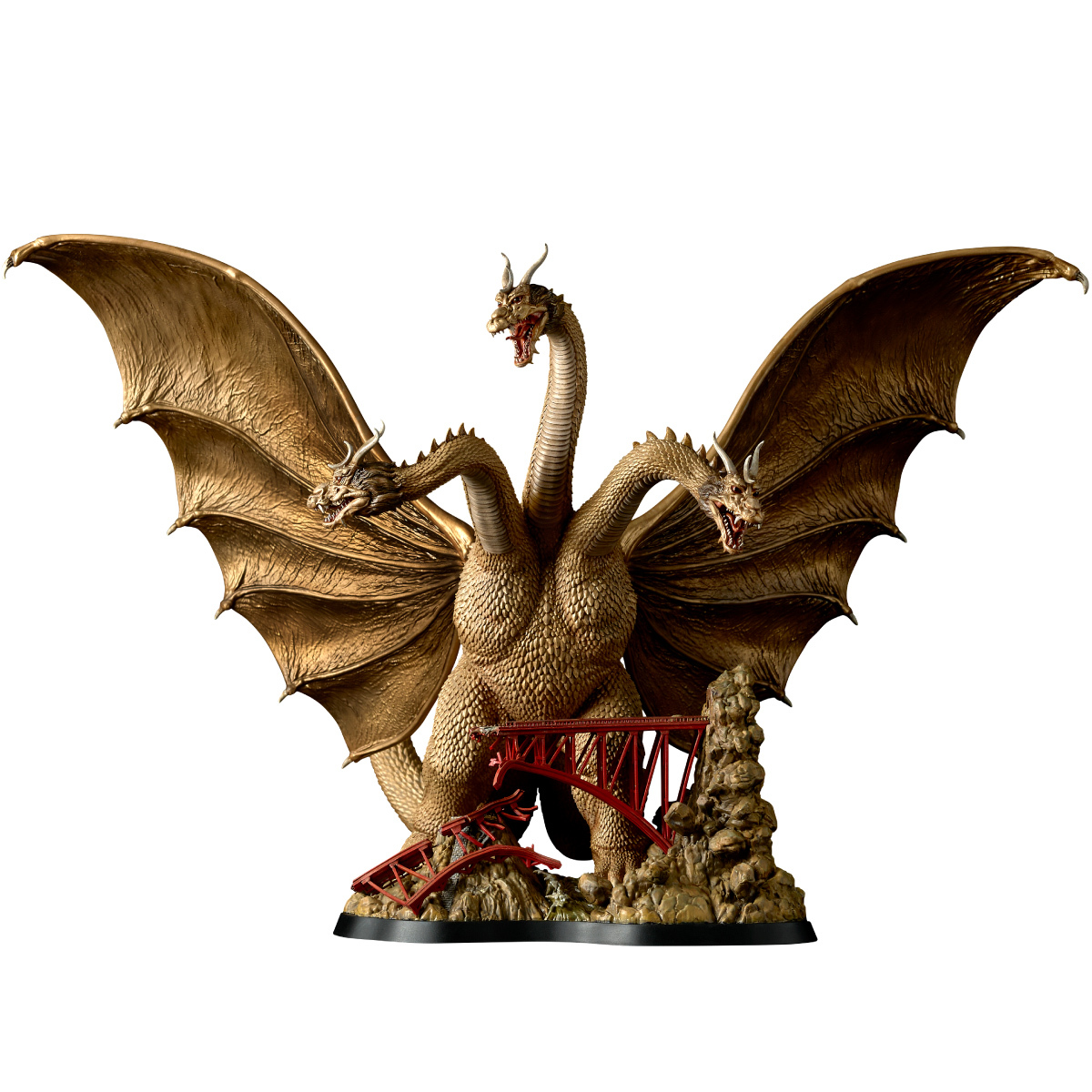 「ACG.GO」「預購」Kaiyodo ARTPLA SCULPTURE WORKS《哥吉拉》王者基多拉 Re: Imagination