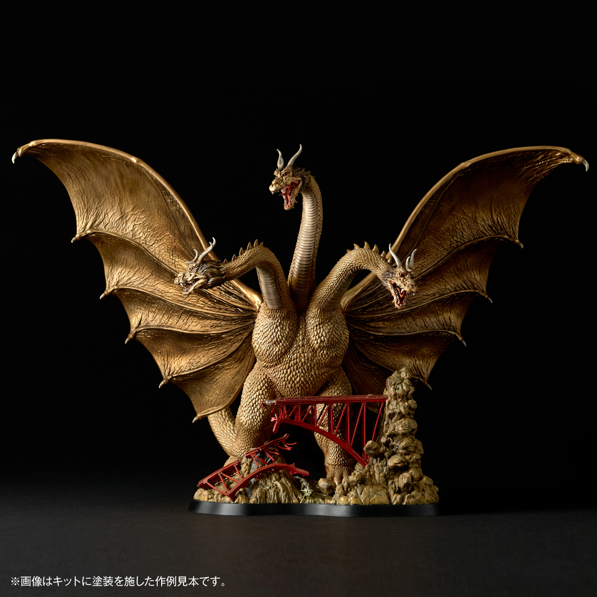 「ACG.GO」「預購」Kaiyodo ARTPLA SCULPTURE WORKS《哥吉拉》王者基多拉 Re: Imagination