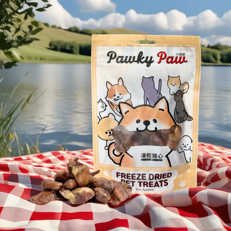 台灣 Pawky Paw 凍乾雞心 50g (貓狗適用)