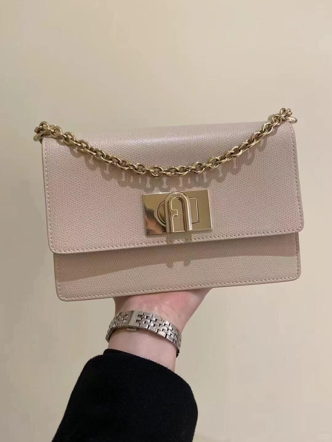 【預購】 Furla  H051664 粉紅色 1927 手袋