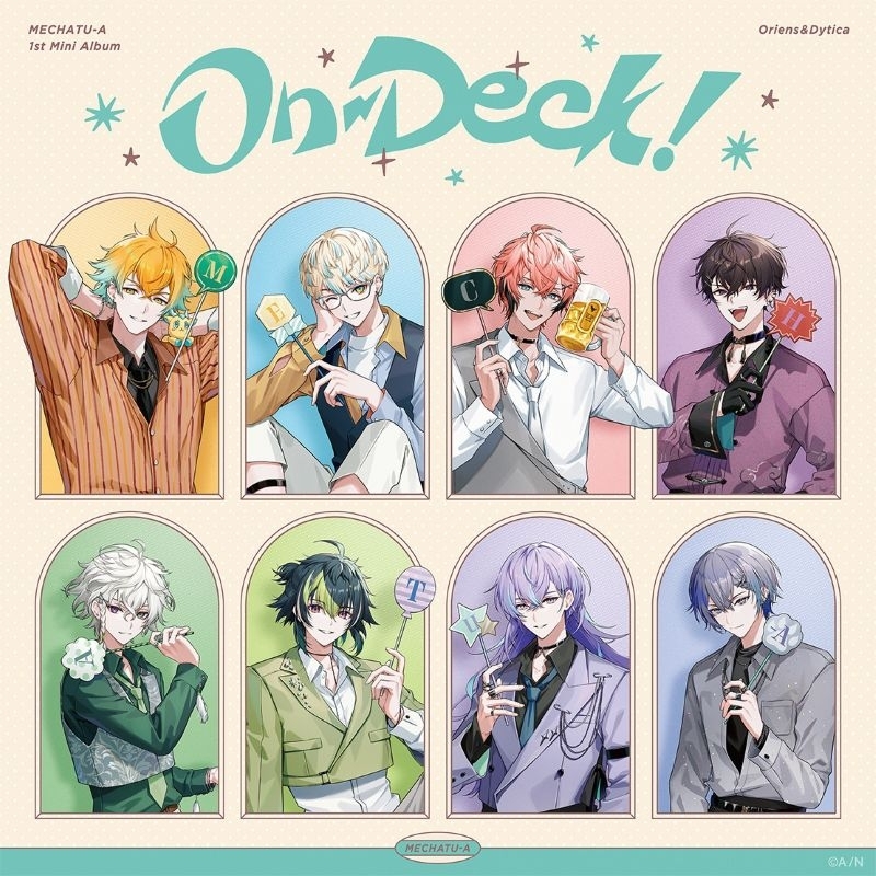 「ACG.GO」「預購」【音楽】にじさんじ MECHATU-A/On-Deck! MECHADE-K 盤
