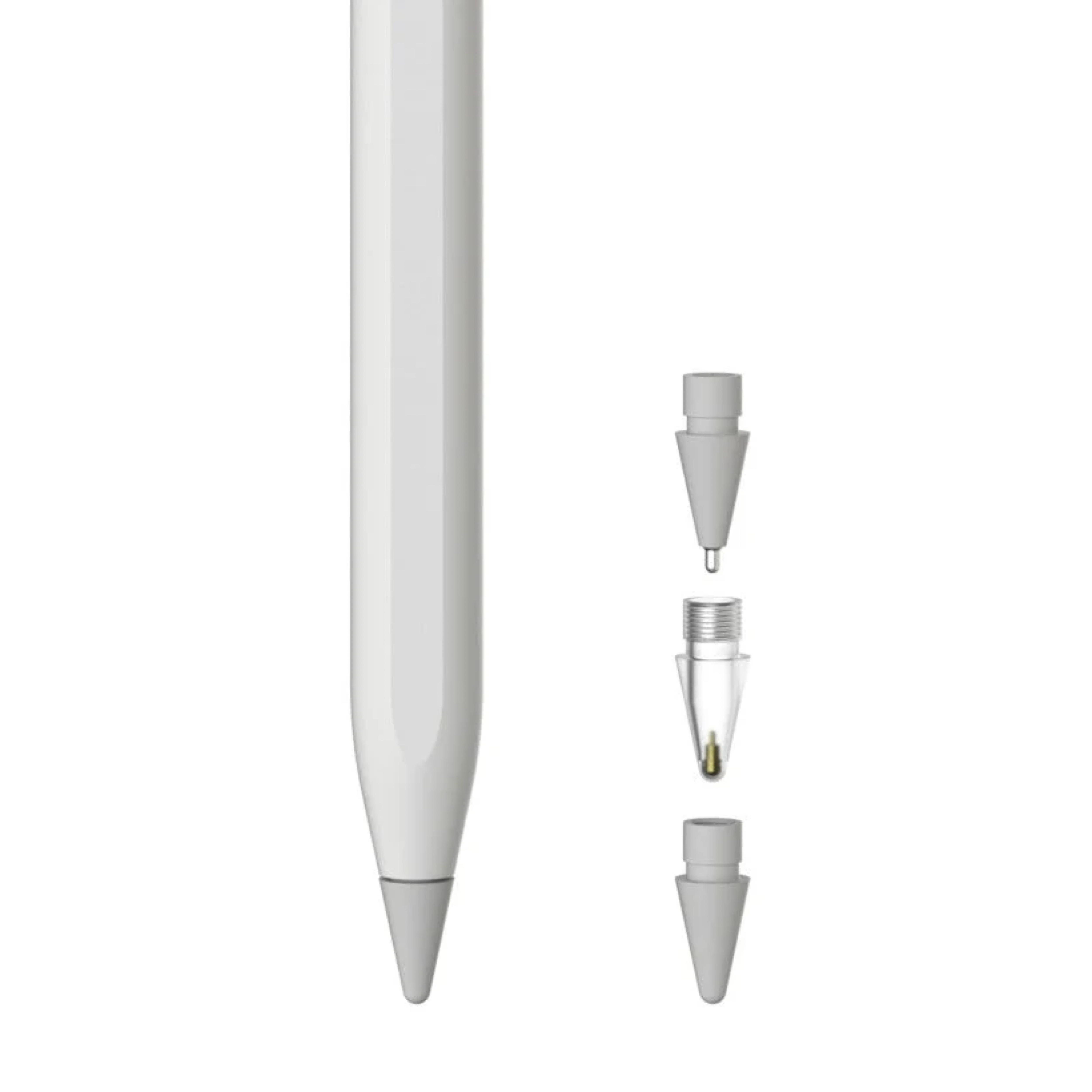 SwitchEasy iPad 更換式觸控筆尖，多種筆頭4件裝（相容於 Apple Pencil）