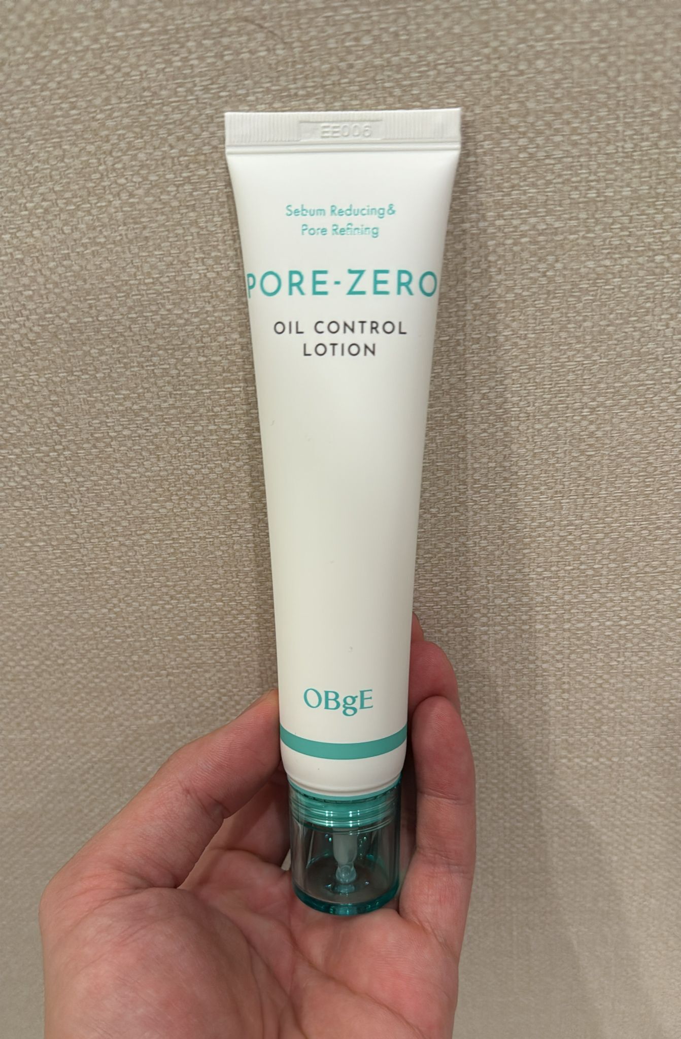 ZU008 OBgE 零毛孔控油乳液70ml EXP:24個月