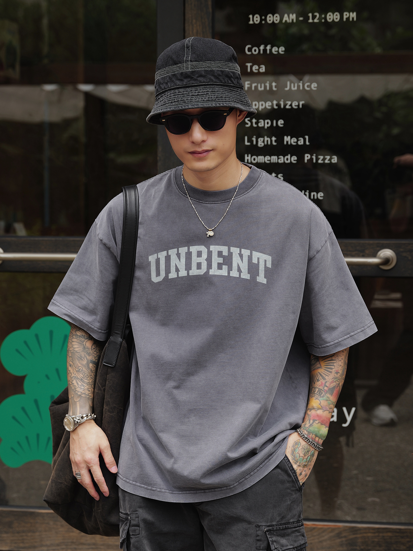 Unbent 26 S/S 水洗logo 印花短袖
