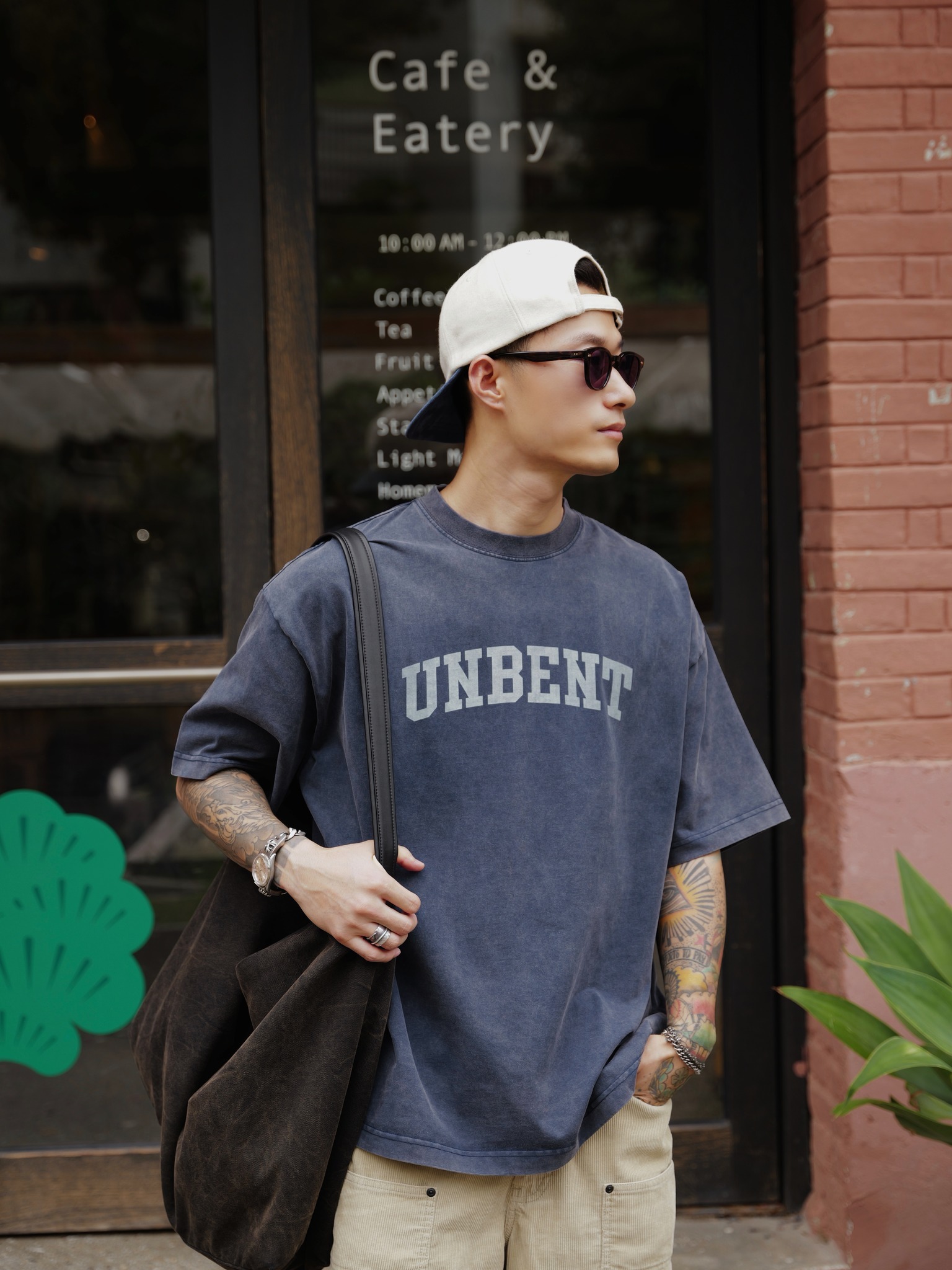 Unbent 26 S/S 水洗logo 印花短袖