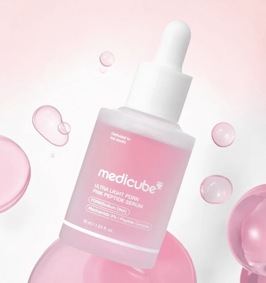 0516MD29-KOREATRIP-BEAUTY-MEDICUBE PDRN粉紅胜肽水感安瓶 30ml（A29）