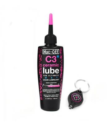 Muc-off-C3 WET Weather Ceramic Lube 120ml 高端單車鏈條油