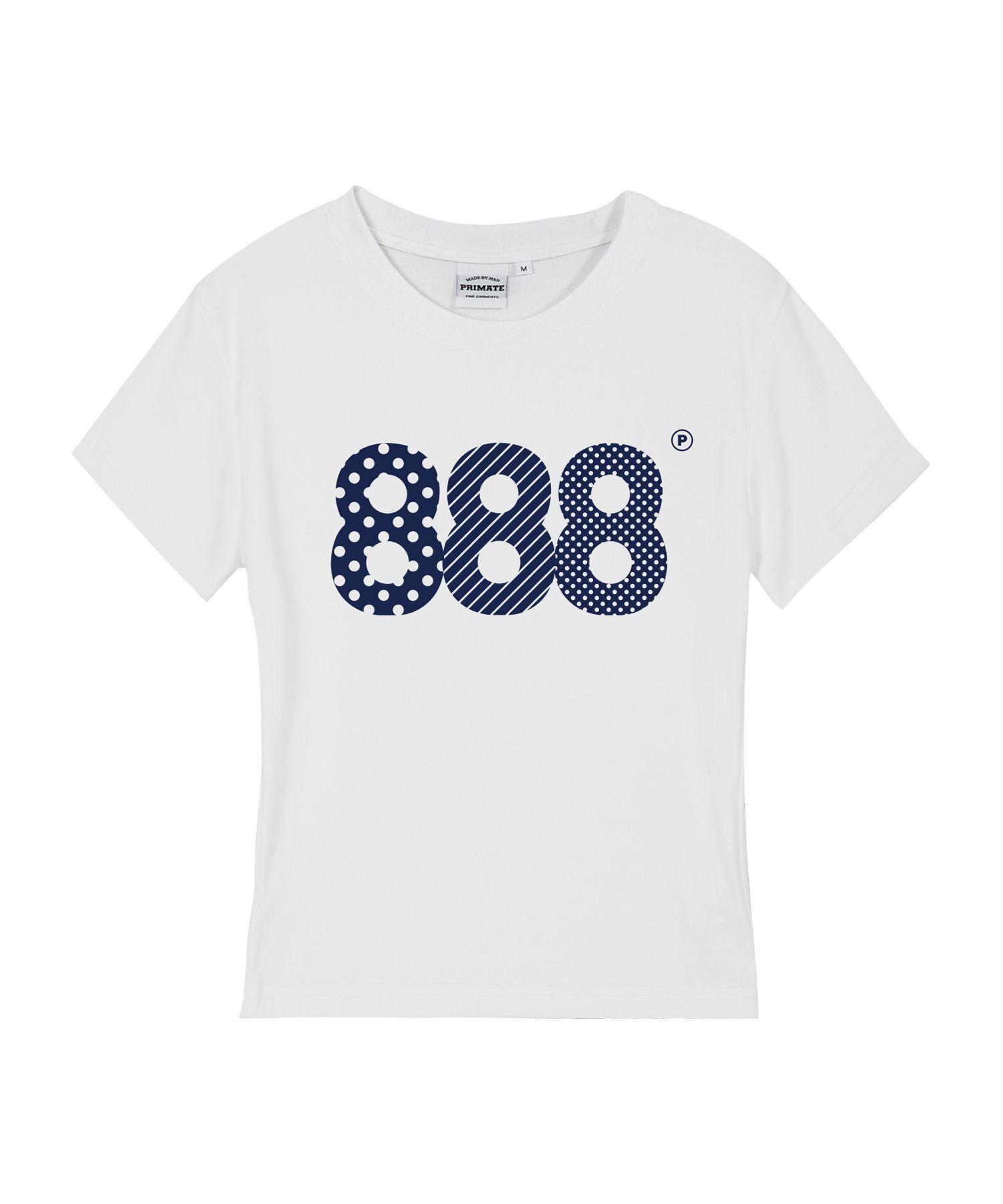 PRIMATE ASPECT NUMBER.888 女款修身短袖T恤 슬림핏_반팔_ASPECT_NUMBER_888