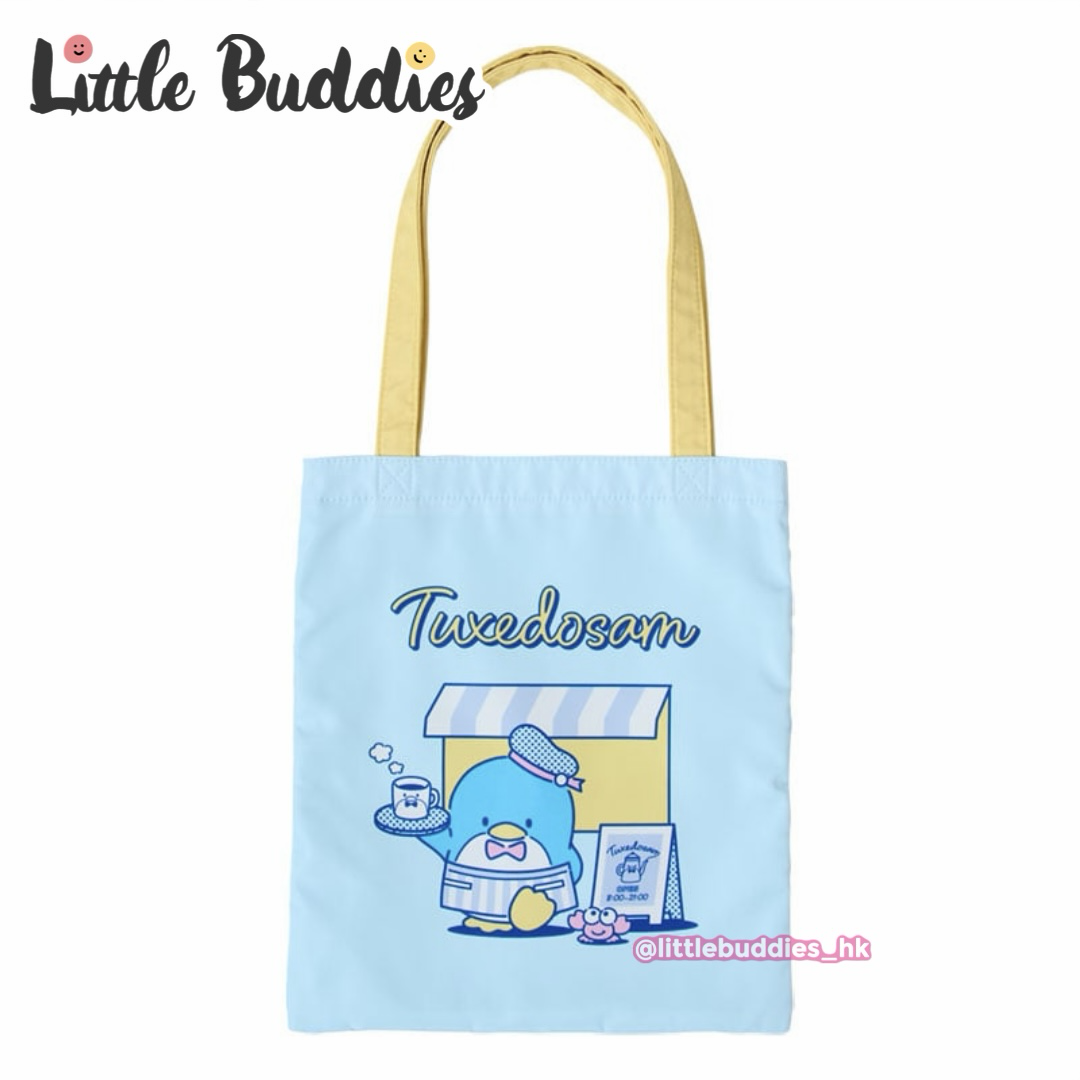 日本 Sanrio Tuxedo Sam 企鵝 咖啡館設計生日系列 - 手提袋