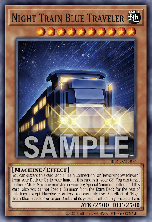 BLZD-AE007 Night Train Blue Traveler(夜光列車 藍色旅遊號)
