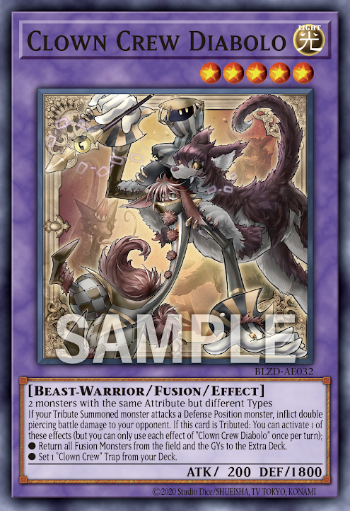 BLZD-AE032 Clown Crew Diabolo(小丑劇團 迪亞波羅)