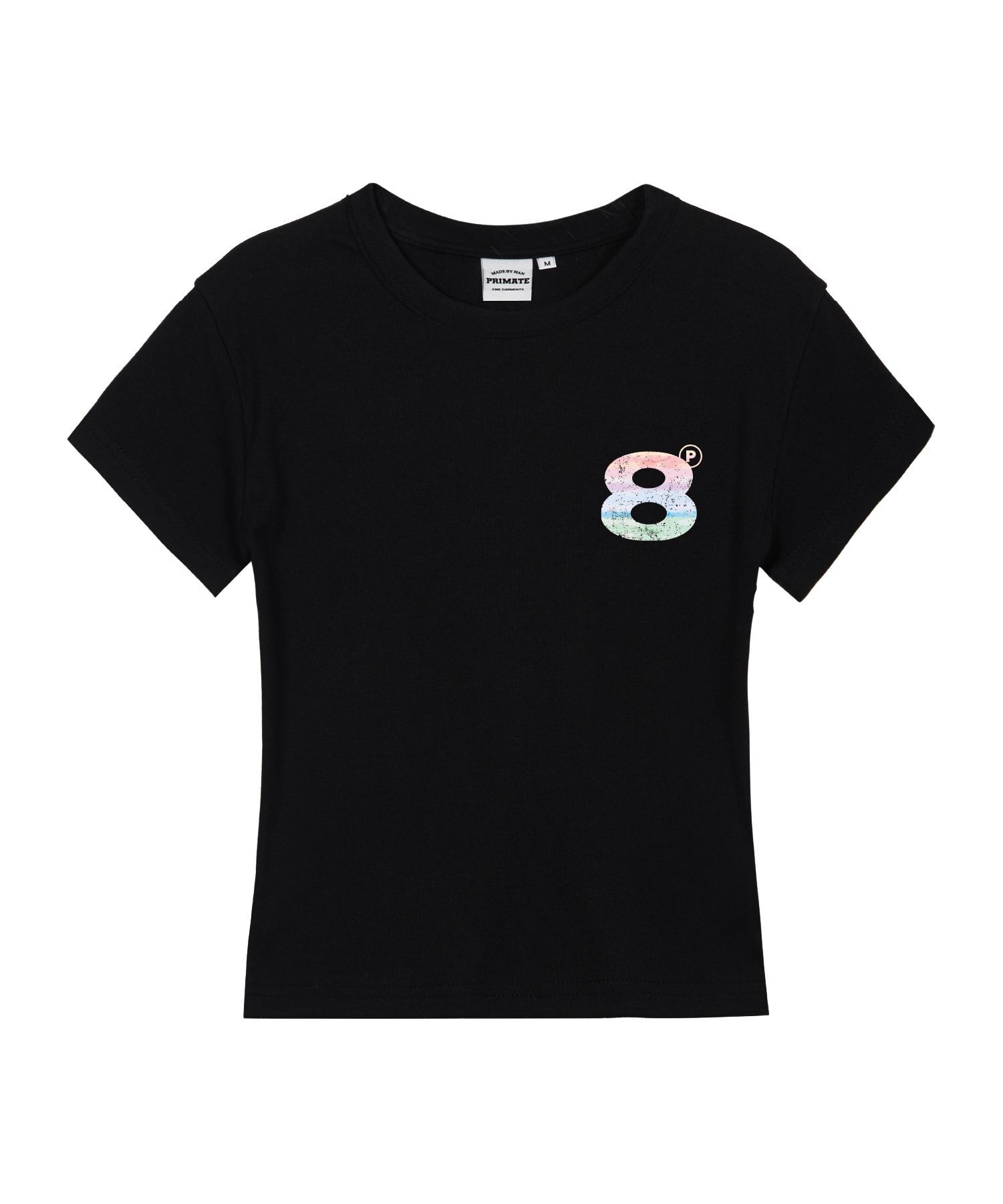 PRIMATE Rainbow Ball 女款修身短袖T恤 26_SP_