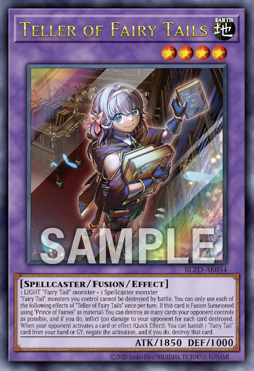BLZD-AE034 (UR/PSER)Teller of Fairy Tails(妖精傳姬的說書人)