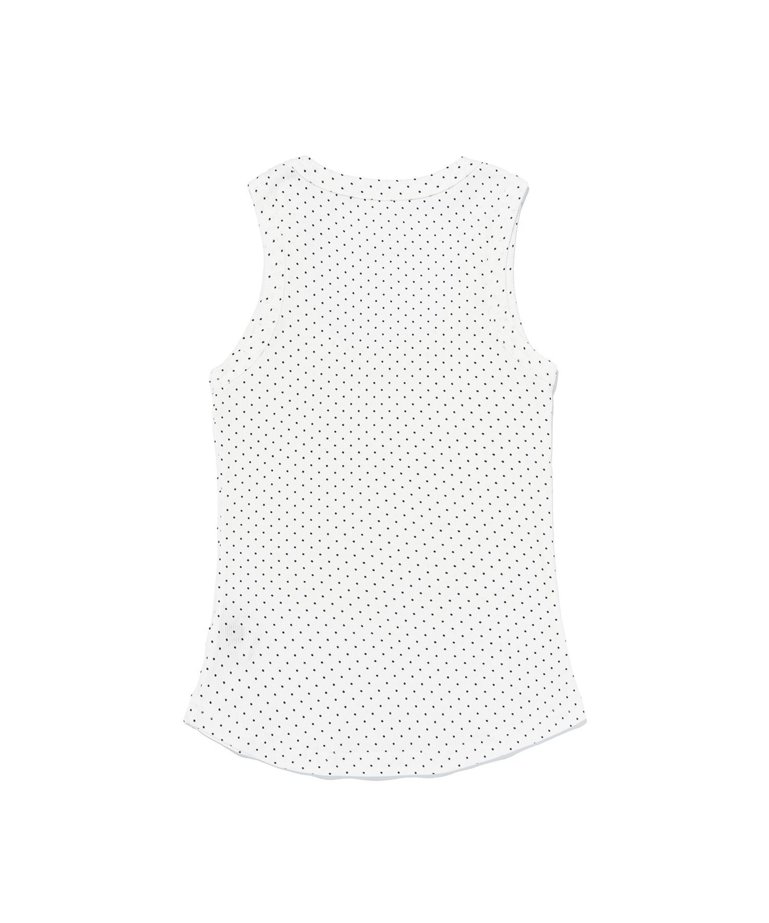 SEOUL APPAREL 愛心Logo點點無袖上衣 SA25S1801