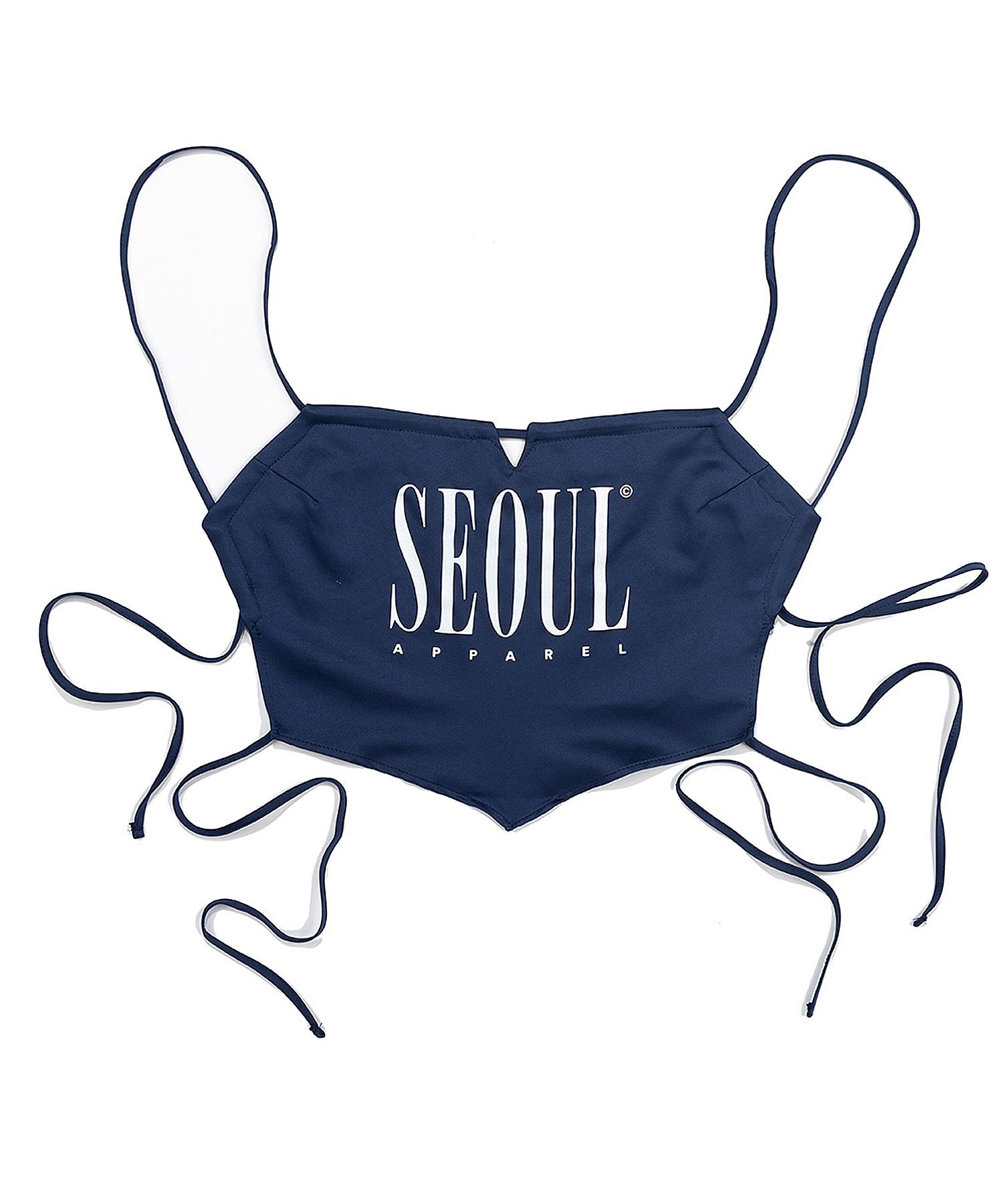 SEOUL APPAREL 露背上衣 海軍藍 5003420001