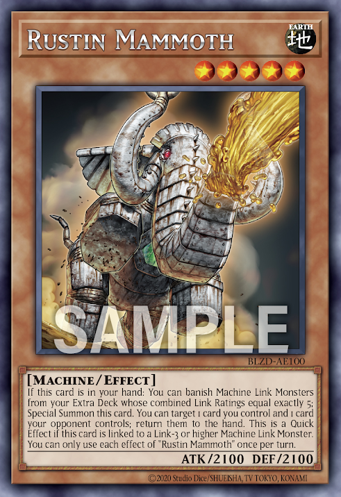BLZD-AE100  (R)Rustin Mammoth (鏽跡猛獁)