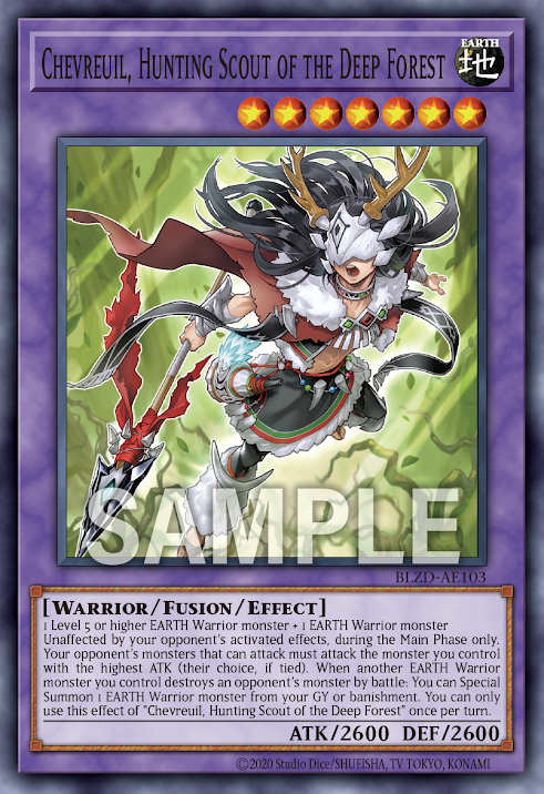 BLZD-AE103  Chevreuil, Hunting Scout of the Deep Forest(密林の狩猟者シュヴルイユ) (密林的狩獵者 謝福洛伊)