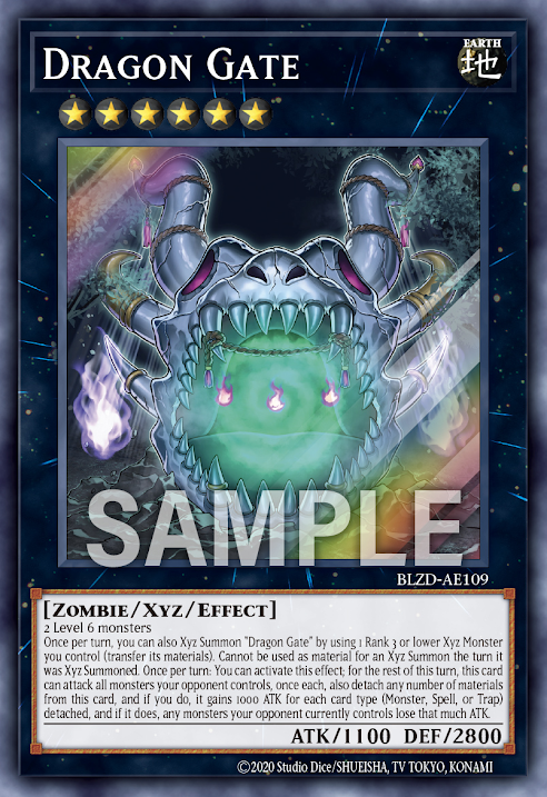 BLZD-AE109 (SR)Dragon Gate(鬪龍門)