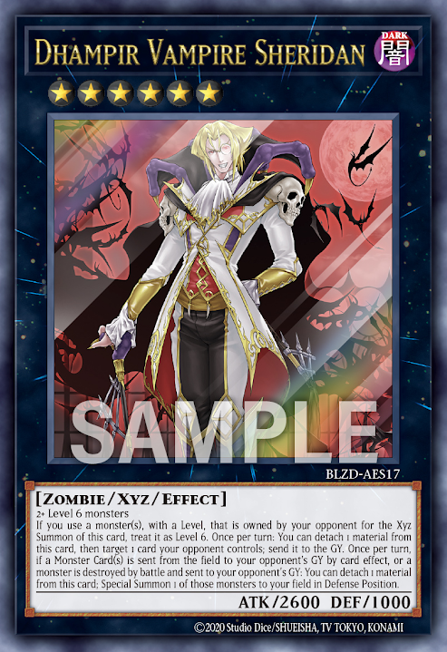 BLZD-AES17 (UR)Dhampir Vampire Sheridan(交血鬼 吸血鬼雪利登)