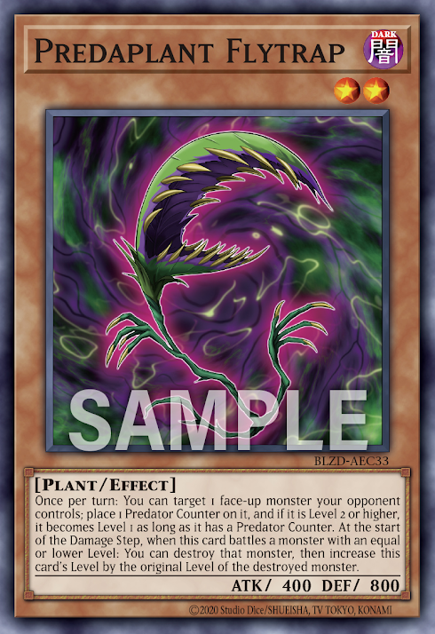 BLZD-AEC33 Predaplant Flytrap(捕食植物 蒼蠅地獄草)