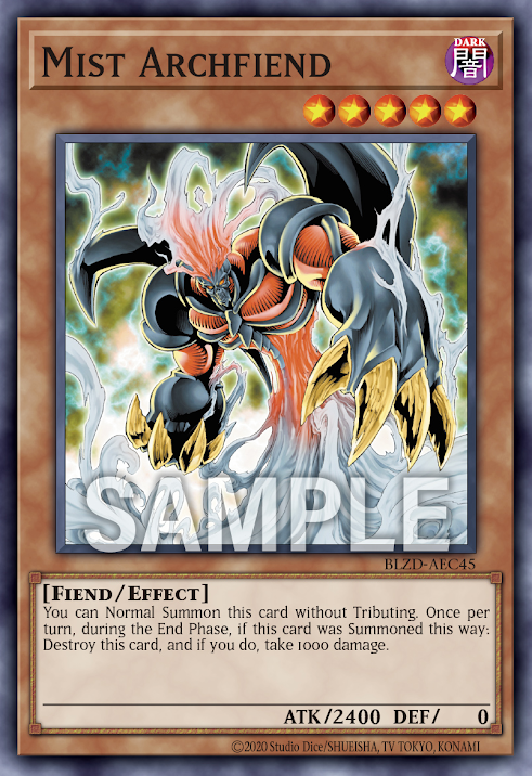 BLZD-AEC45 Mist Archfiend(迷霧惡魔)