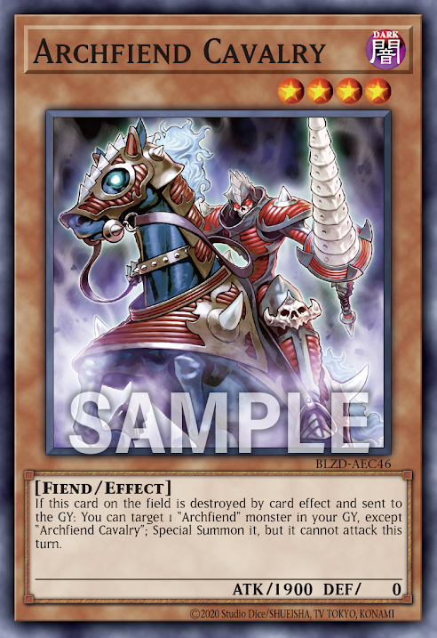 BLZD-AEC46 Archfiend Cavalry(惡魔騎兵)