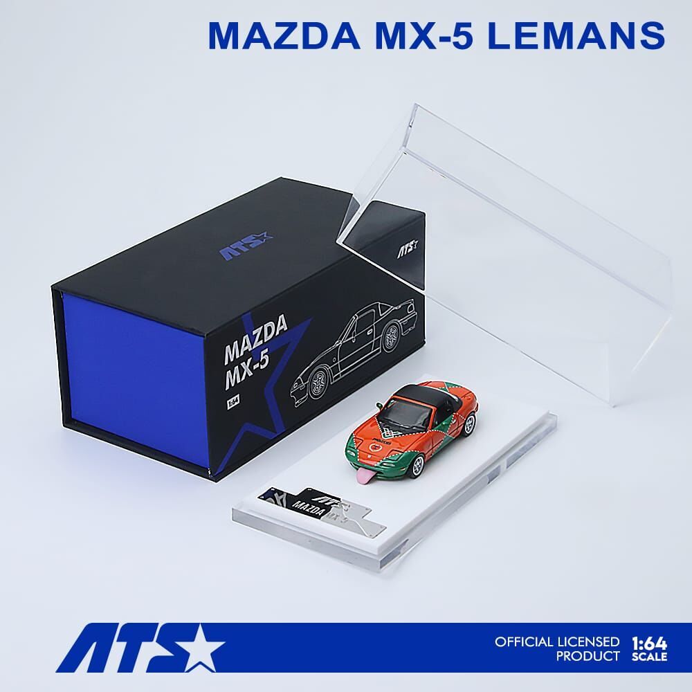 PO-$150 * ATS MODEL * 1:64 MAZDA MX-5 LEMANS LIVERY