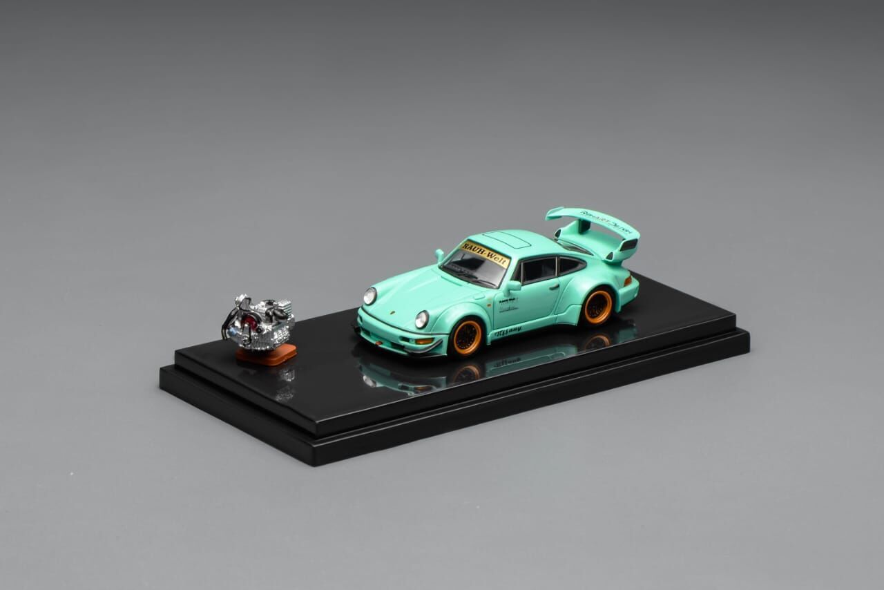 PO-$140 * MOTORHELIX * 1:64 RWB964 TIFFANY BLUE