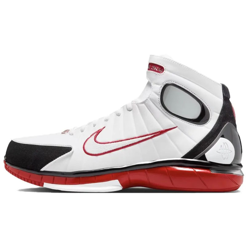 〈海外連線預定〉男鞋 NIKE AIR ZOOM HUARACHE 2K4 白黑紅 元年配色 實戰籃球鞋【IV3782-100】KOBE