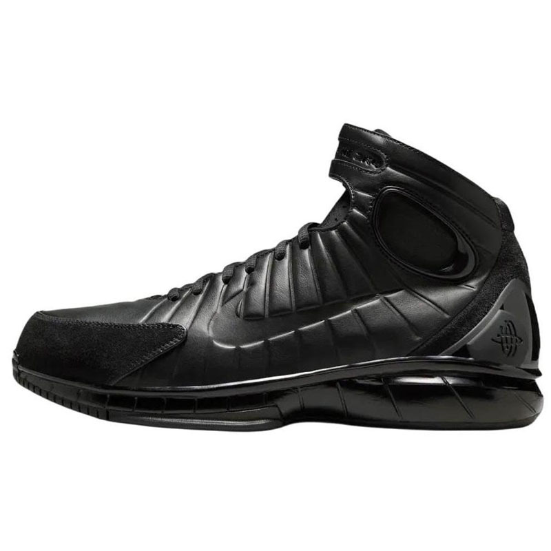 〈海外連線預定〉男鞋 NIKE AIR ZOOM HUARACHE 2K4 全黑 元年配色 實戰籃球鞋【IV0329-001】KOBE
