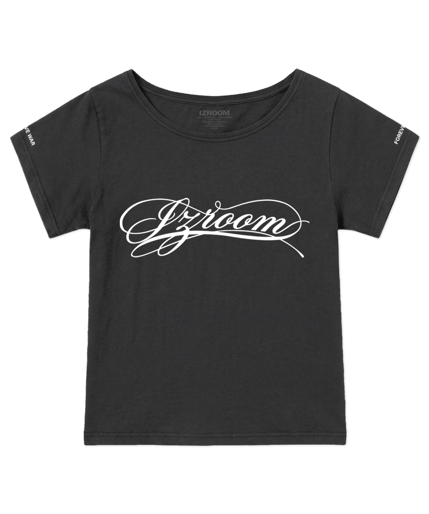IZROOM 經典 Logo 船領短袖 T 恤 26HS-T-BN-01