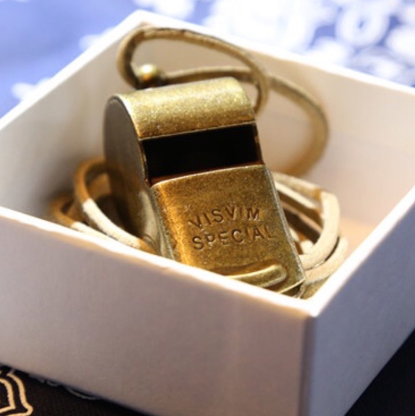 VISVIM LAW ENFORCEMENT WHISTLE - PRE ORDER ITEM (預訂中)
