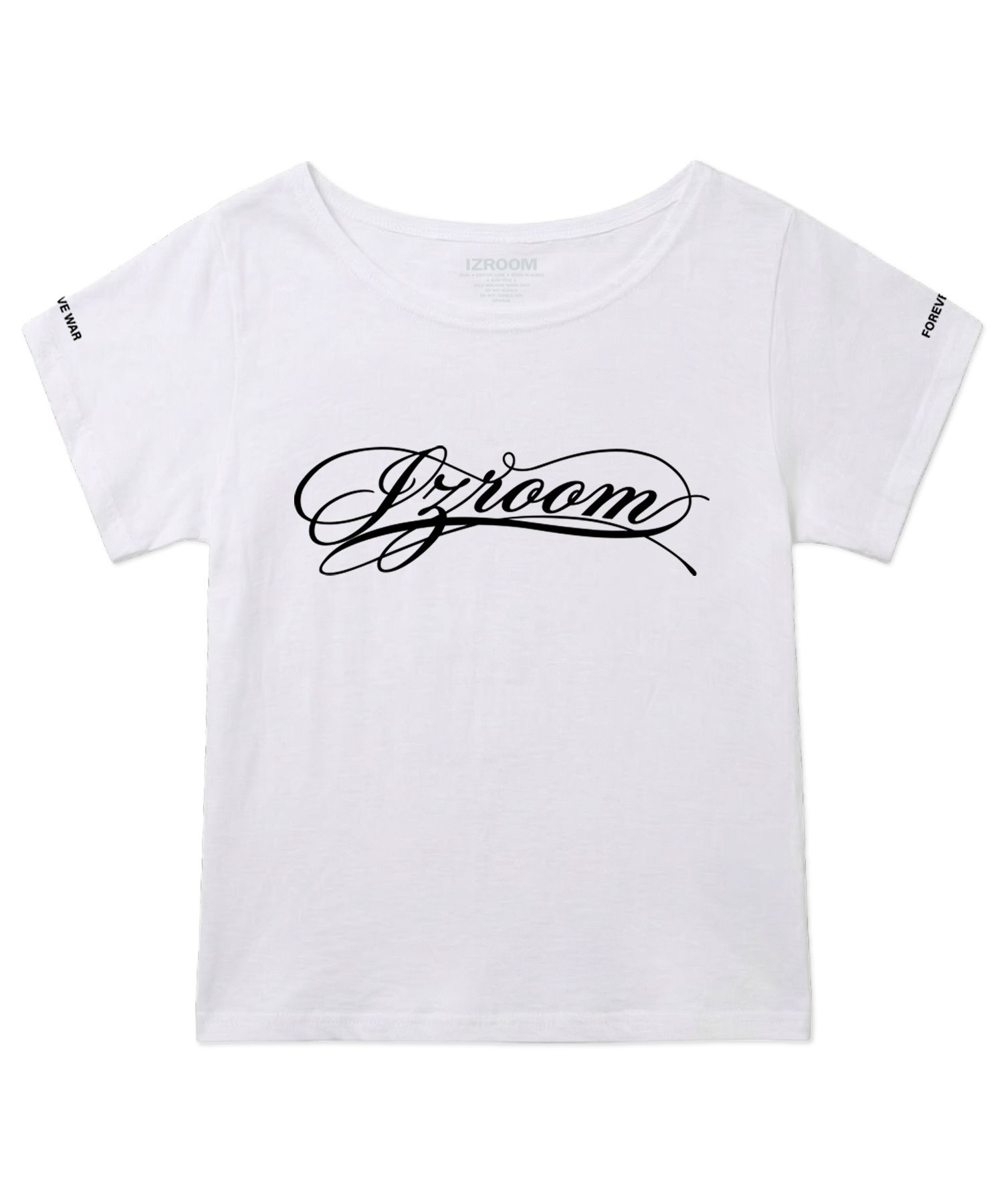 IZROOM 經典 Logo 船領短袖T恤 26HS-T-BN-01